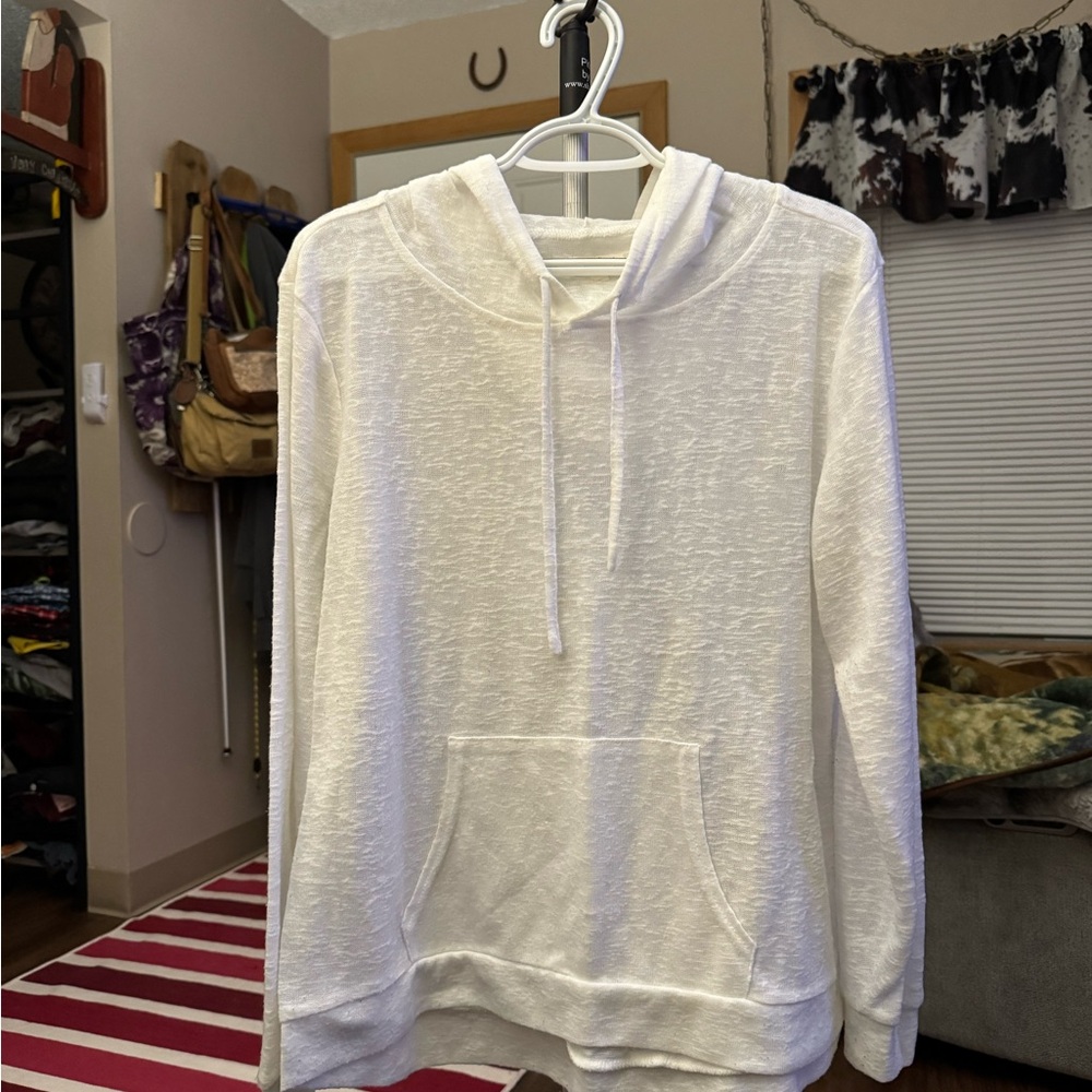 Weatherproof Women's White Hoodie